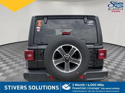 Used 2023 Jeep Wrangler Unlimited Sahara w/ LED Lighting Group AWD/4WD image 7