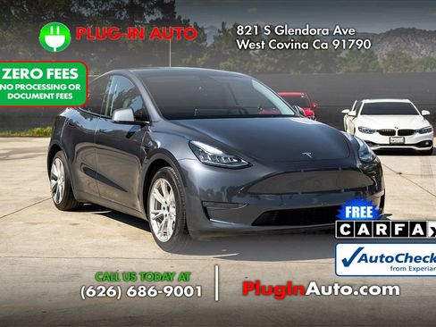 Used 2021 Tesla Model Y Long Range AWD/4WD image 3