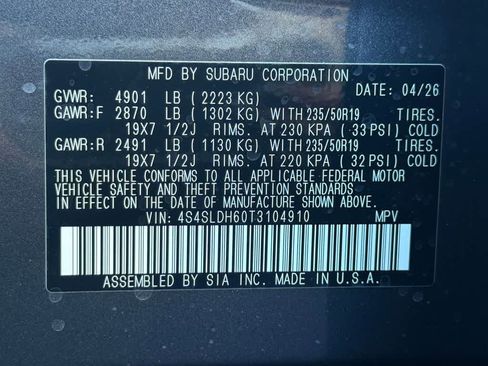 New 2026 Subaru Forester Sport AWD/4WD image 22