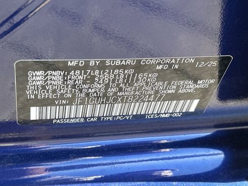 New 2026 Subaru Impreza RS image 29