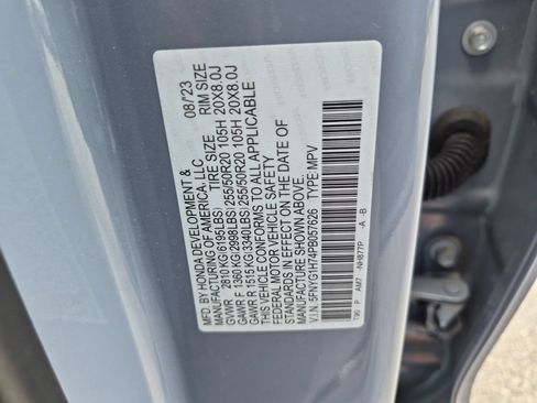 Certified 2023 Honda Pilot Touring image 21