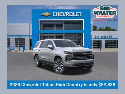 New 2026 Chevrolet Tahoe High Country