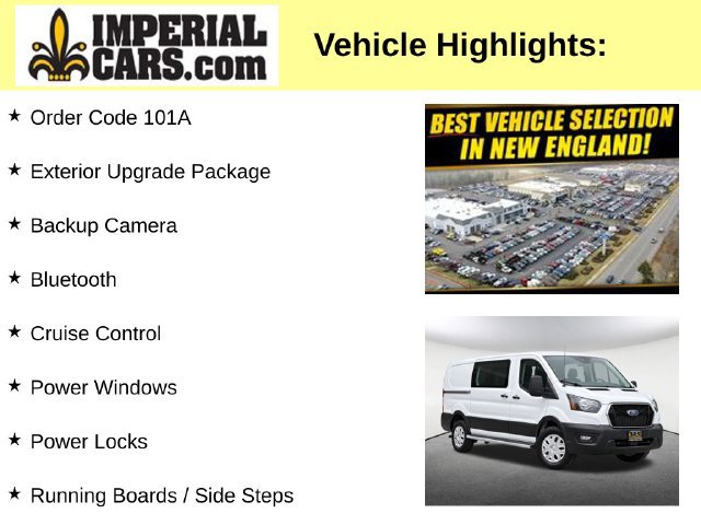 Used 2025 Ford Transit 250 Low Roof w/ Exterior Upgrade Package RWD image 3