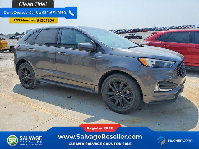 Used 2022 Ford Edge ST-Line w/ Class II Trailer Tow Package AWD/4WD image 5