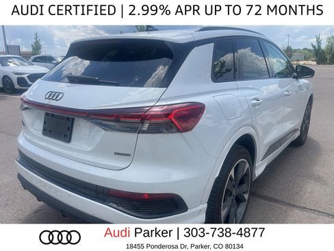 Used 2023 Audi Q4 e-tron Premium Plus w/ Premium Plus AWD/4WD image 3