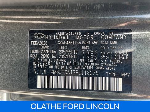 Used 2023 Hyundai Tucson SEL AWD/4WD image 22