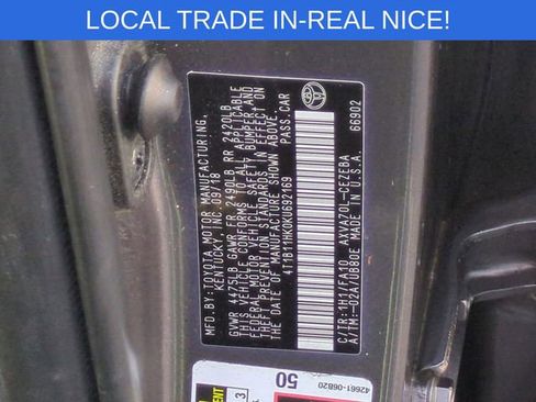 Used 2019 Toyota Camry L image 33