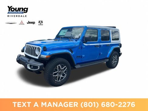 New 2026 Jeep Wrangler Unlimited Sahara w/ Whitecap Package AWD/4WD image 1