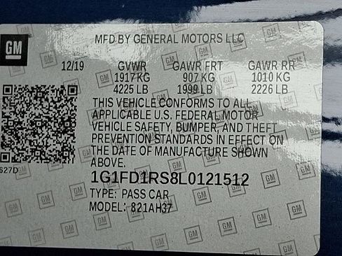 Used 2020 Chevrolet Camaro LT w/ RS Package image 26