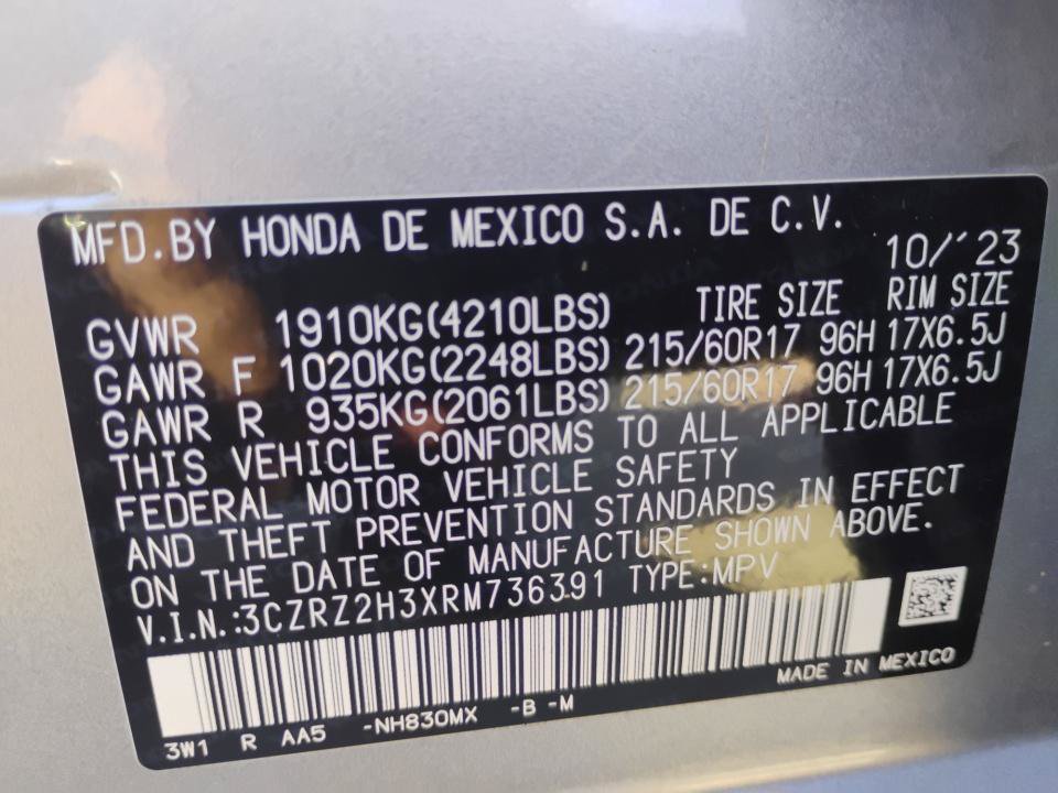 Used 2024 Honda HR-V LX image 35