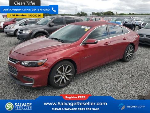 Used 2017 Chevrolet Malibu LT w/ Sport Package image 1
