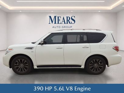 Used 2019 Nissan Armada Platinum w/ Captain's Chairs Package