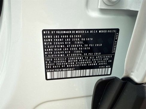 New 2026 Volkswagen Taos SEL image 26