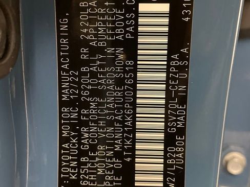 Used 2023 Toyota Camry XSE w/ Protection Package (Q2) (TMS) FWD image 20