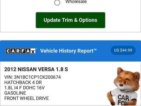 Used 2012 Nissan Versa 1.8 S w/ Plus Pkg image 18