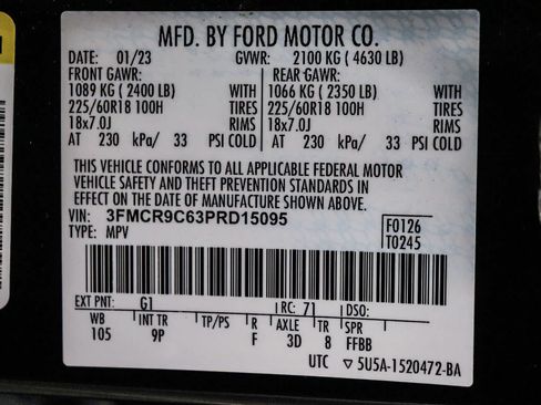 Used 2023 Ford Bronco Sport Outer Banks w/ Tech Package AWD/4WD image 24