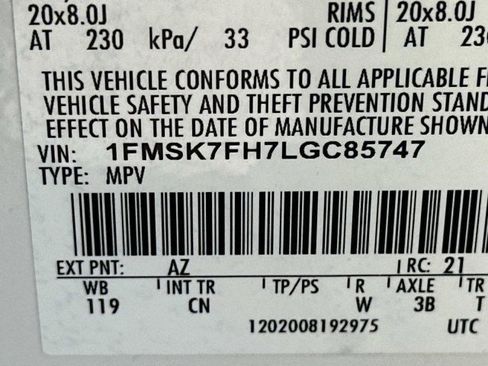 Used 2020 Ford Explorer Limited image 32