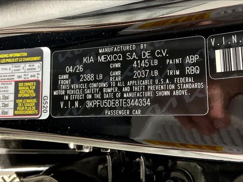 New 2026 Kia K4 GT-Line FWD image 21