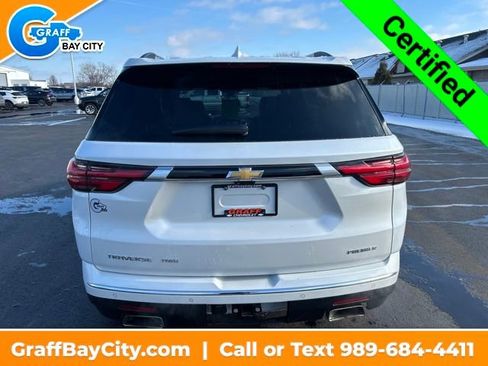 Certified 2023 Chevrolet Traverse Premier w/ LPO, Floor Liner Package image 4