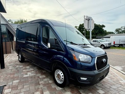 Used 2021 Ford Transit 150 Medium Roof AWD w/ Parcel Delivery Package image 3