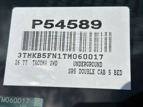 Certified 2026 Toyota Tacoma SR5 RWD image 15