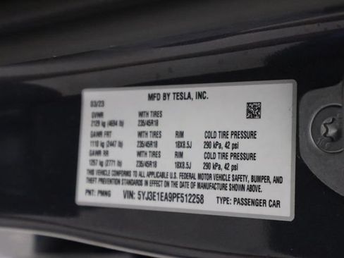 Used 2023 Tesla Model 3 Standard Range RWD image 44