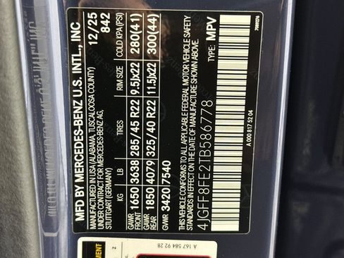 New 2026 Mercedes-Benz GLS 580 GLS 580 image 18