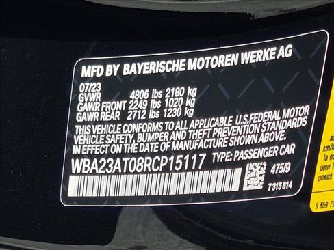 Used 2024 BMW 430i Convertible w/ M Sport Package RWD image 22