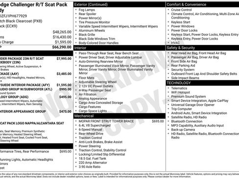 Used 2023 Dodge Challenger R/T Scat Pack RWD image 36