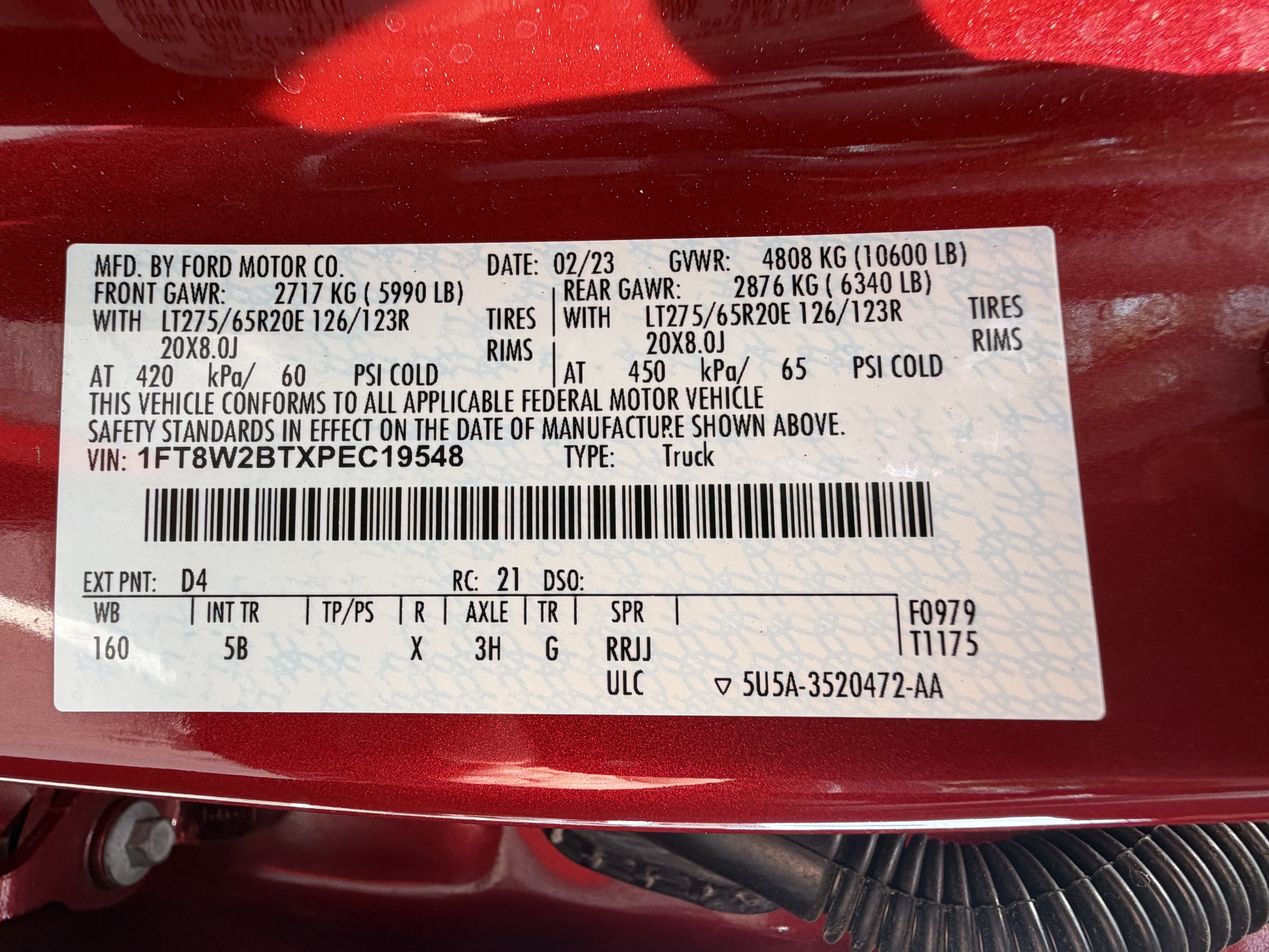 Used 2023 Ford F250 Lariat w/ Lariat Ultimate Package AWD/4WD image 52
