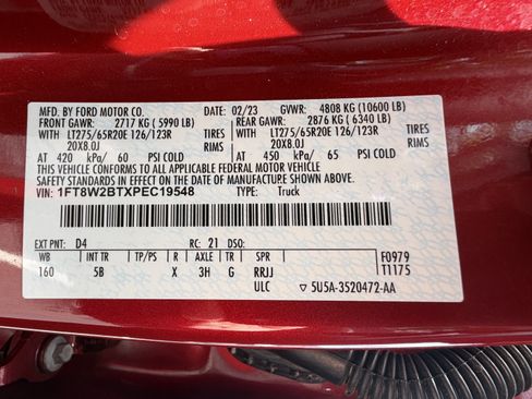 Used 2023 Ford F250 Lariat w/ Lariat Ultimate Package AWD/4WD image 52