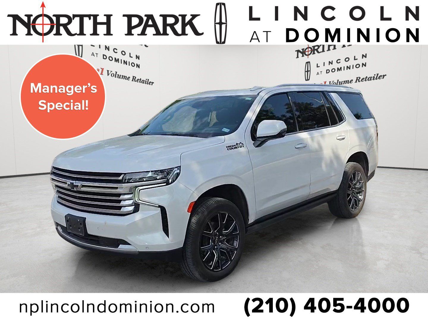 Used 2023 Chevrolet Tahoe High Country AWD/4WD image 1