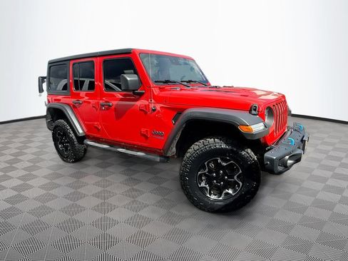 Used 2021 Jeep Wrangler Unlimited Rubicon 4xe w/ Steel Bumper Group AWD/4WD image 5