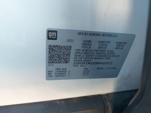 Used 2021 Chevrolet Suburban Z71 w/ Rear Media and Nav Package image 39