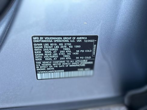 Used 2023 Volkswagen Atlas SE w/ Panoramic Sunroof Package AWD/4WD image 25