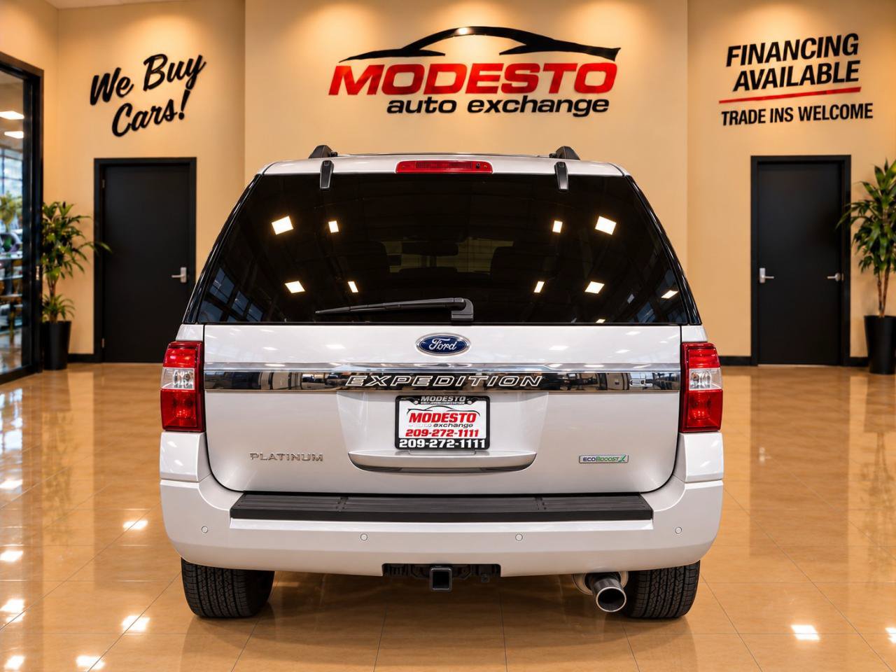 Used 2016 Ford Expedition EL Platinum AWD/4WD image 4