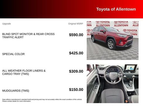 Used 2024 Toyota RAV4 LE AWD/4WD image 5