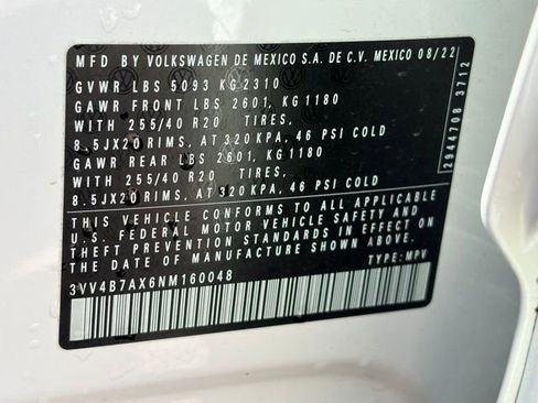 Used 2022 Volkswagen Tiguan SEL R-Line image 25