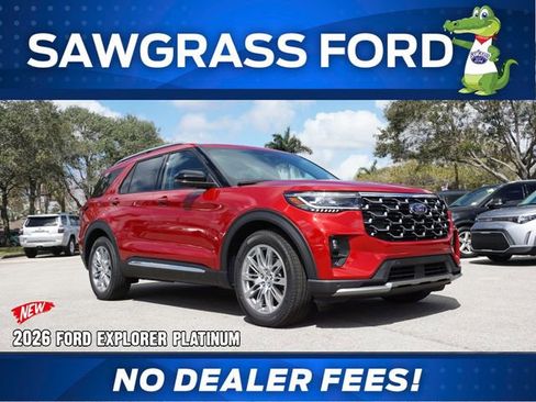 New 2026 Ford Explorer Platinum image 1
