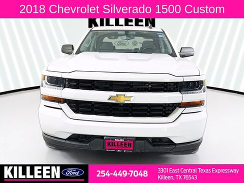 Used 2018 Chevrolet Silverado 1500 Custom w/ Texas Edition image 2