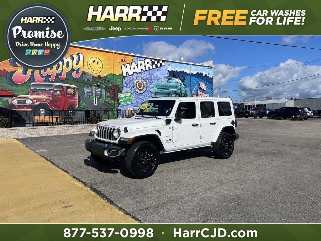 Certified 2024 Jeep Wrangler Unlimited Sahara AWD/4WD image 1