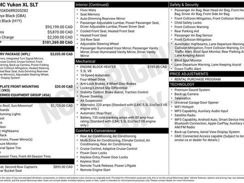 Used 2024 GMC Yukon XL SLT w/ SLT Luxury Package AWD/4WD image 13