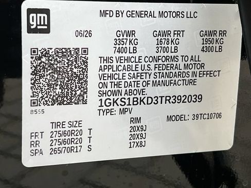 New 2026 GMC Yukon Elevation RWD image 20