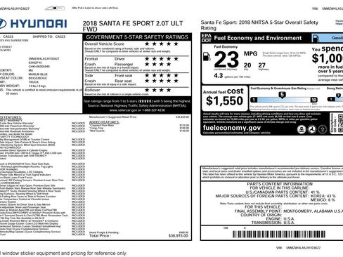 Used 2018 Hyundai Santa Fe Sport image 25