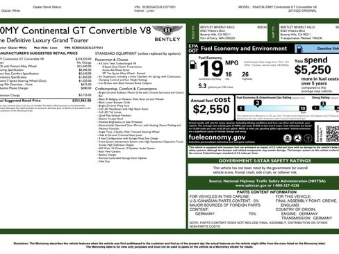 Used 2020 Bentley Continental GT V8 First Edition image 55