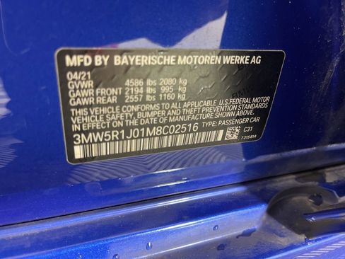 Used 2021 BMW 330i Sedan w/ M Sport Package image 34