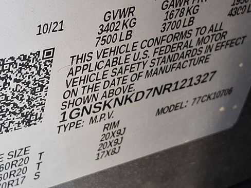 Used 2022 Chevrolet Tahoe LT w/ LT Signature Package image 27