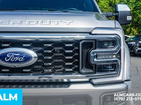 Used 2023 Ford F450 Platinum w/ Camper Package AWD/4WD image 12