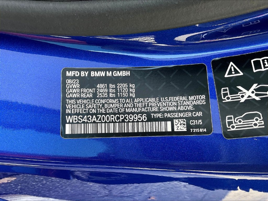 Used 2024 BMW M4 xDrive Competition w/ Executive Package AWD/4WD image 15