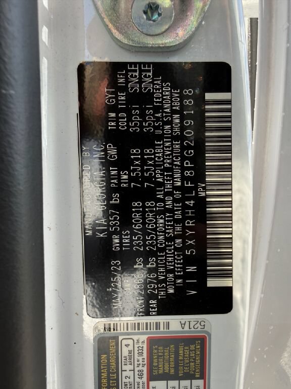 Used 2023 Kia Sorento EX w/ Panoramic Sunroof Package FWD image 38